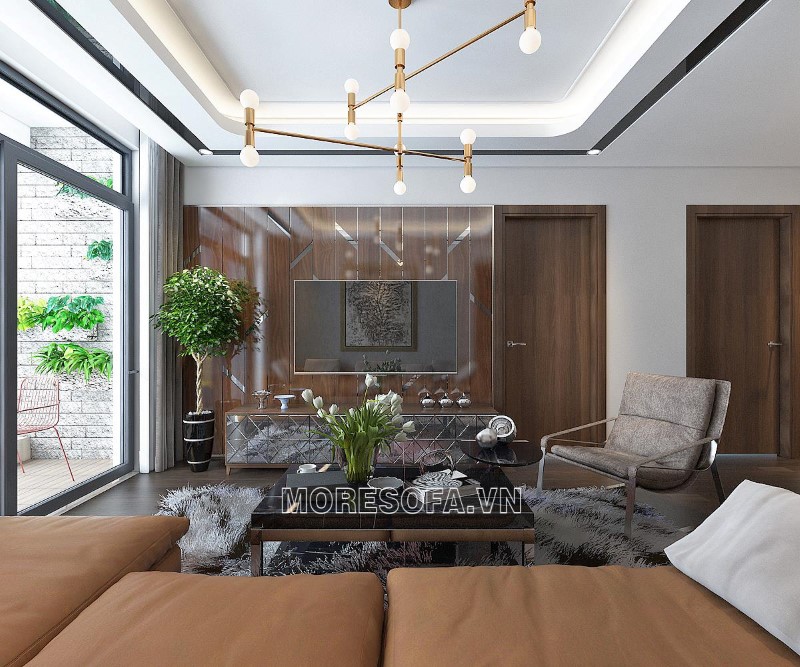 Ghế sofa góc L hiện đại đẹp